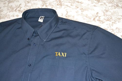 Camisa uniforme de taxi